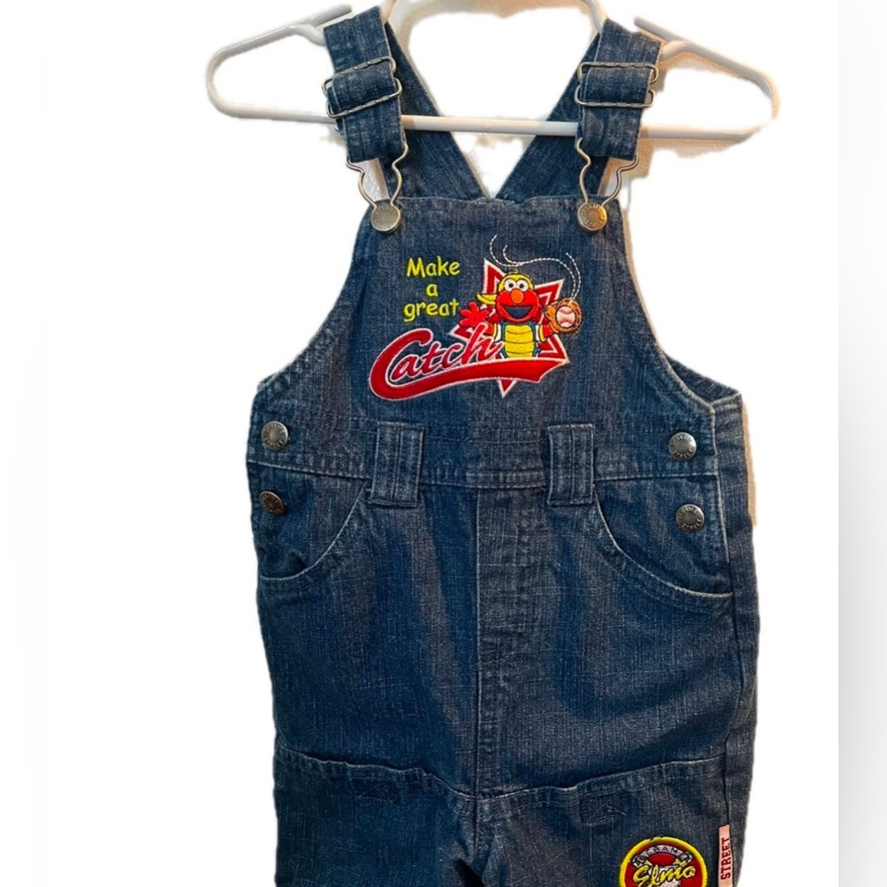 Sesame Street Elmo Overalls